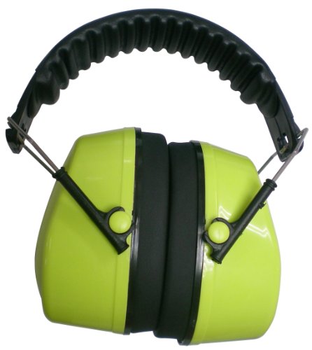 Timber Tuff TMW-18 Adjustable Noise Reducing Hearing Protectors - Green, 25dB NRR