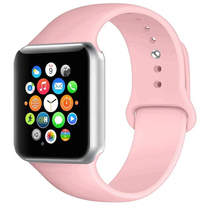 Pink Silicone Sport Band Loop for Apple Watch – 42/44 mm (M/M)