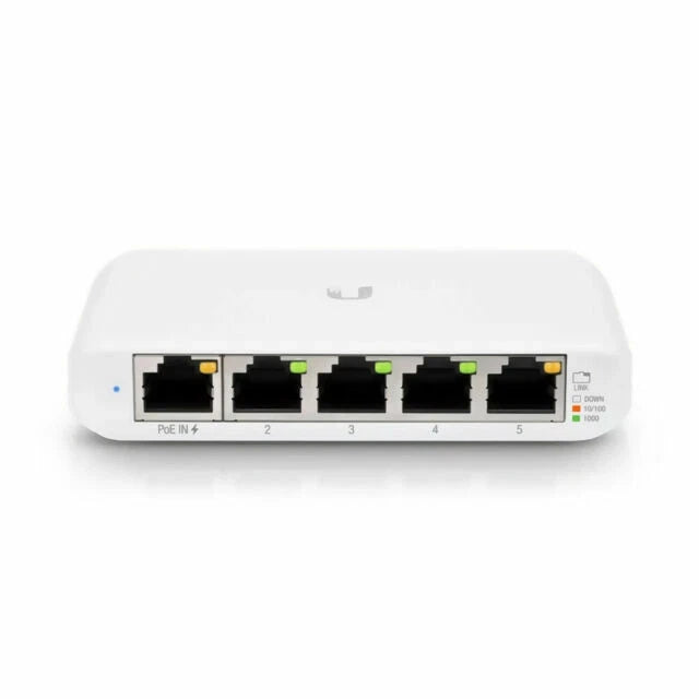 Ubiquiti UniFi USW Flex Mini Smart Managed Gigabit Switch 5 Ports 802.3af PoE