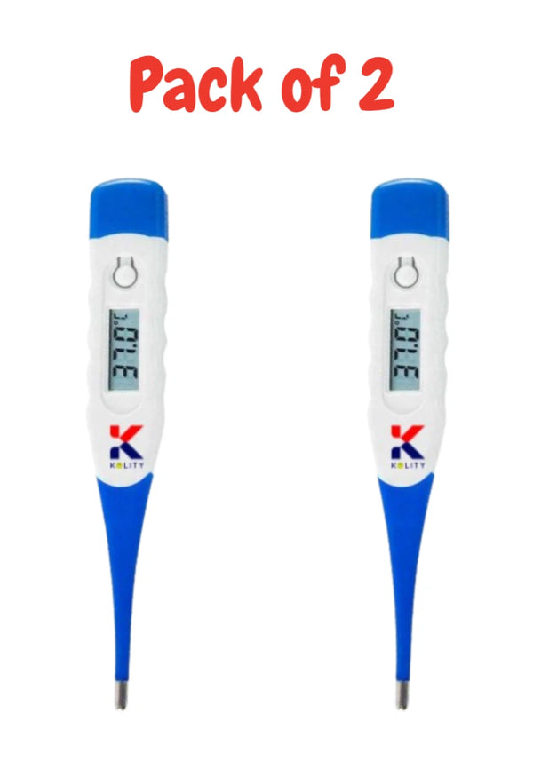 Digital Thermometer For Baby, Kids, Adult Medical Thermometer - 2 Pack