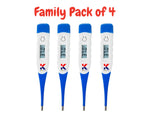 Digital Thermometer For Baby, Kids, Adult Medical Thermometer - 4 Pack