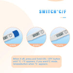 Digital Thermometer For Baby, Kids, Adult Medical Thermometer - 4 Pack