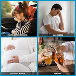 12 Pack Disposable Vomit Bags - 1000ml Leak-Proof for Travel and Motion Sickness