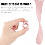 Pink Silicone Sport Band Loop for Apple Watch – 42/44 mm (M/M)