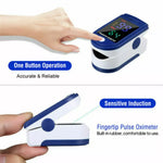 Finger Tip Pulse Oximeter Meter SpO2 Oxygen Saturation rate Monitor - Pack of 2