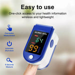 Finger Tip Pulse Oximeter Meter SpO2 Oxygen Saturation rate Monitor - Pack of 2